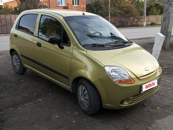 2009 Chevrolet Spark II, жёлтый, 390000 рублей - вид 1