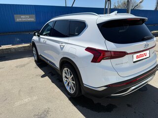2021 Hyundai Santa Fe IV Рестайлинг, белый, 3560000 рублей, вид 3