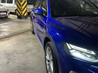 2021 Audi Q5 L 40 TFSI II (FY) Рестайлинг, синий, 5300000 рублей, вид 3