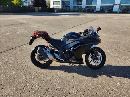 2013 Kawasaki Ninja 300, чёрный, 420000 рублей, вид 1