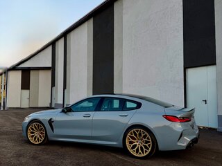 2022 BMW M8 Gran Coupe Competition I (F91/F92/F93) Рестайлинг, серый, 10700000 рублей, вид 5
