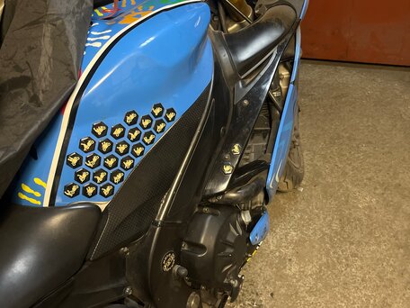 2007 Yamaha YZF-R1, голубой, 560000 рублей, вид 3