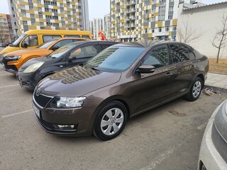 2019 Skoda Rapid I Рестайлинг, коричневый, 1150000 рублей, вид 1