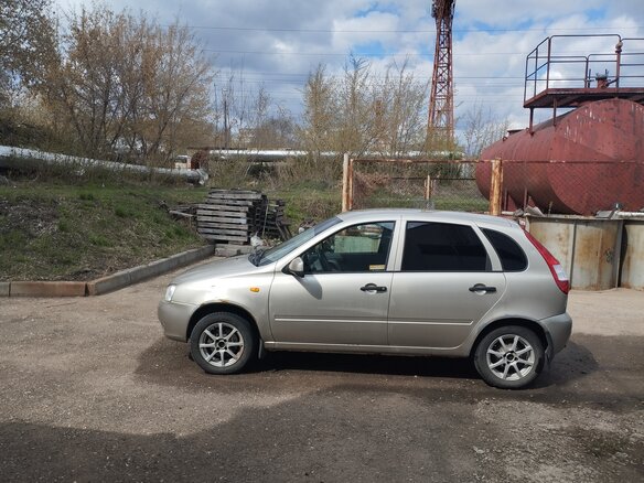 2012 Lada (ВАЗ) Kalina I, бежевый, 295000 рублей - вид 6