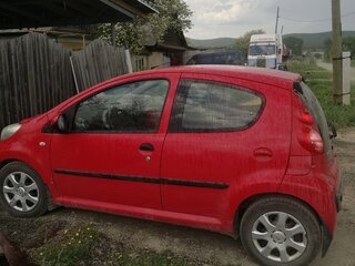 2012 Peugeot 107 I Рестайлинг 2, красный, 490000 рублей, вид 3