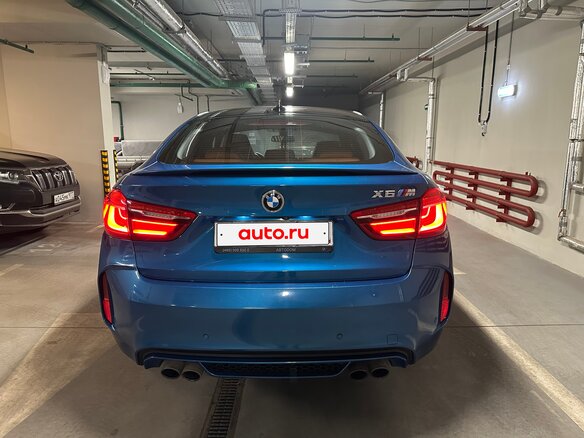 2015 BMW X6 M II (F86), голубой, 3350000 рублей - вид 9