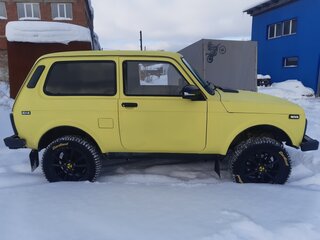 2010 Lada (ВАЗ) 2121 (4x4) I Рестайлинг, жёлтый, 450000 рублей, вид 2