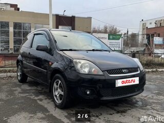 2006 Ford Fiesta Mk5, чёрный, 355000 рублей, вид 2
