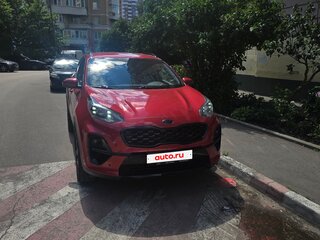 2021 Kia Sportage IV Рестайлинг, красный, 2650000 рублей, вид 1