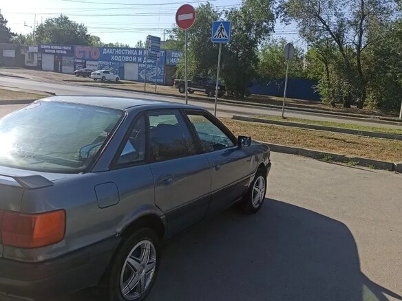 1989 Audi 80 IV (B3), серый, 150000 рублей - вид 1