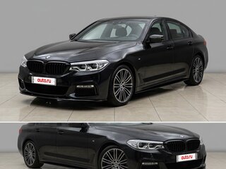 2018 BMW 5 серии 530d xDrive VII (G30/G31/G38), чёрный, 3750000 рублей, вид 4