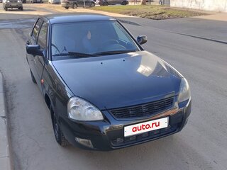 2008 Lada (ВАЗ) Priora I, чёрный, 330000 рублей, вид 3