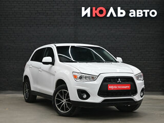 2012 Mitsubishi ASX I Рестайлинг, белый, 930000 рублей, вид 3