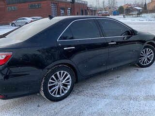 2016 Toyota Camry VII (XV50) Рестайлинг, чёрный, 1950000 рублей, вид 5