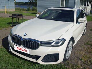 2021 BMW 5 серии 523d VII (G30/G31/G38) Рестайлинг, белый, 3900000 рублей, вид 5