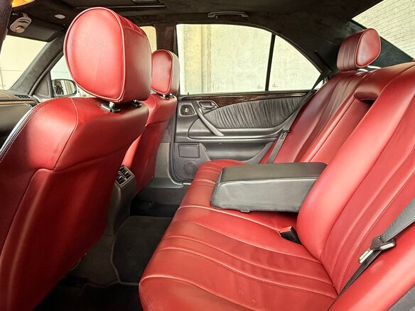 2001 Mercedes-Benz E-Класс 240 II (W210, S210) Рестайлинг, синий, 850000 рублей - вид 28
