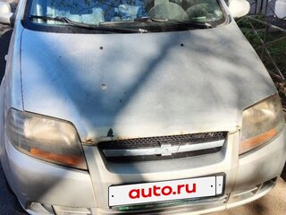 2008 Chevrolet Aveo I, серебристый, 175000 рублей, вид 1