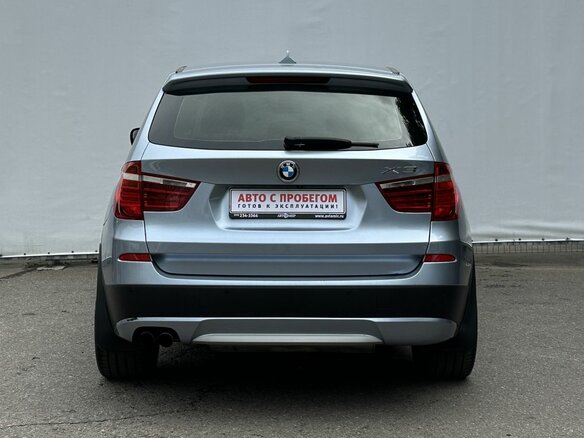 2011 BMW X3 28i xDrive II (F25), голубой - вид 5