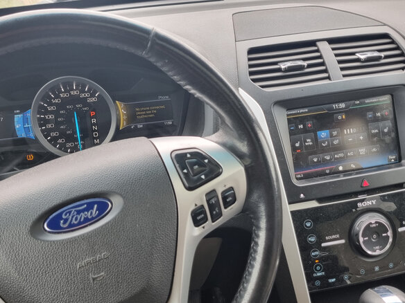 2012 Ford Explorer V, белый, 1099000 рублей - вид 9