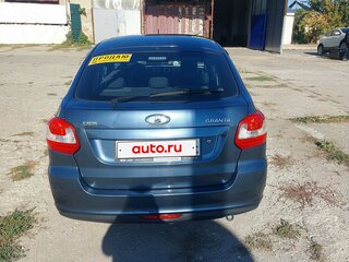 2014 Lada (ВАЗ) Granta I, серый, 415000 рублей, вид 3