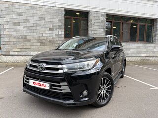 2017 Toyota Highlander III (XU50) Рестайлинг, чёрный, 2750000 рублей, вид 1