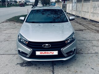 2019 Lada (ВАЗ) Vesta SW I, серебристый, 1150000 рублей, вид 4
