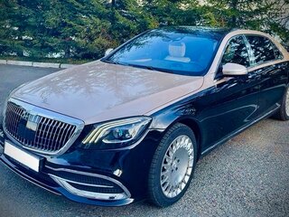 2015 Mercedes-Benz Maybach S-Класс 400 I (X222), чёрный, 3900000 рублей, вид 1