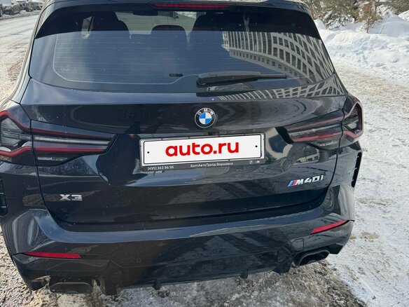 2021 BMW X3 M40i III (G01) Рестайлинг, чёрный, 7190000 рублей - вид 6
