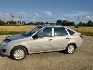 2015 Lada (ВАЗ) Granta I, серебристый, 339000 рублей, вид 4