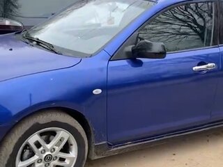 2008 Mazda 3 I (BK) Рестайлинг, синий, 650000 рублей, вид 3