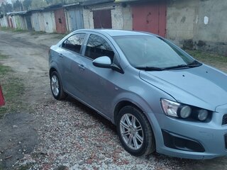 2012 Chevrolet Aveo II, голубой, 565000 рублей, вид 2