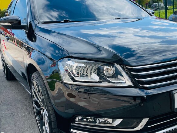 2011 Volkswagen Passat B7, чёрный - вид 7