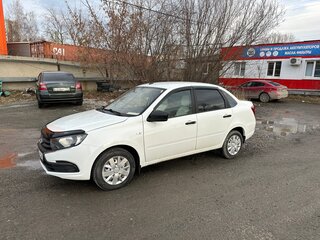 2020 Lada (ВАЗ) Granta I Рестайлинг, белый, 560000 рублей, вид 2