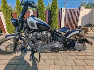 2019 Harley-Davidson Street Bob, серый, 920000 рублей, вид 5