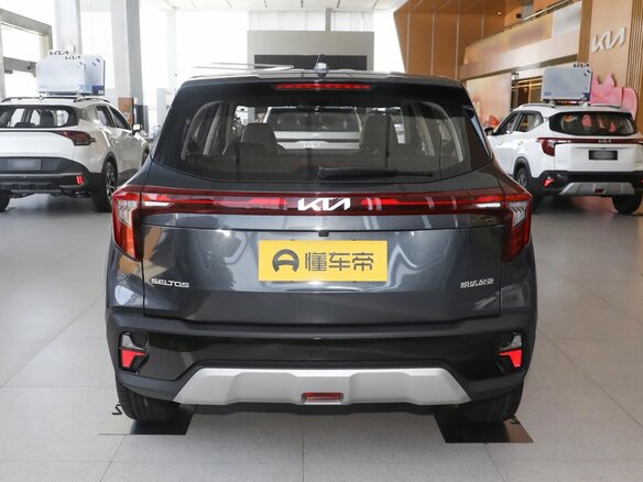 2026 Kia Seltos I Рестайлинг, серый - вид 6