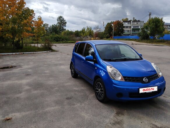 2008 Nissan Note I, синий, 630000 рублей - вид 3