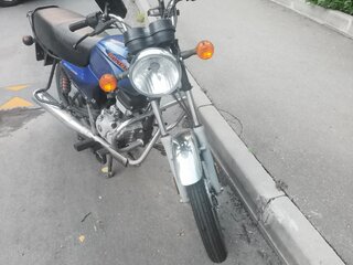 2021 Bajaj Boxer 100, синий, 62000 рублей, вид 2