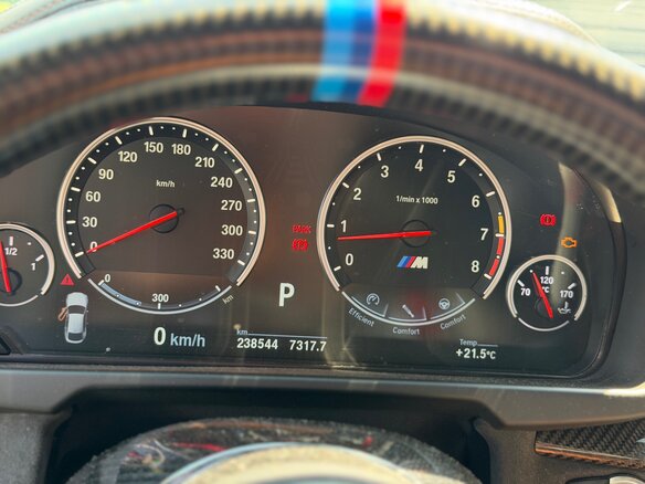 2015 BMW X6 M II (F86), чёрный, 5754321 рублей - вид 8