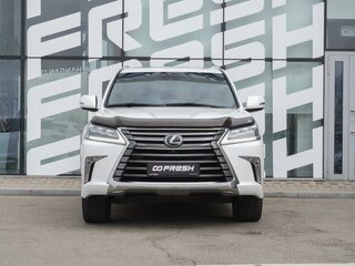 2019 Lexus LX 570 III Рестайлинг 2, белый, 9100000 рублей, вид 2