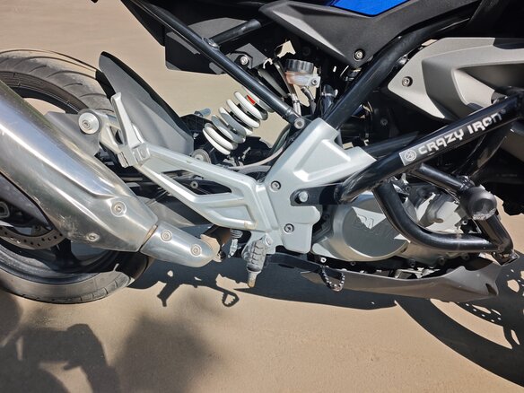2017 BMW G 310 R, синий, 400000 рублей - вид 5