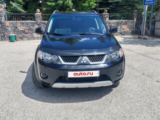 2008 Mitsubishi Outlander II, чёрный, 1380000 рублей, вид 2