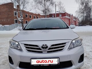 2012 Toyota Corolla X (E140, E150) Рестайлинг, серебристый, 1150000 рублей, вид 1