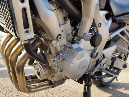 2004 Yamaha FZS600 Fazer, синий, 400000 рублей, вид 4