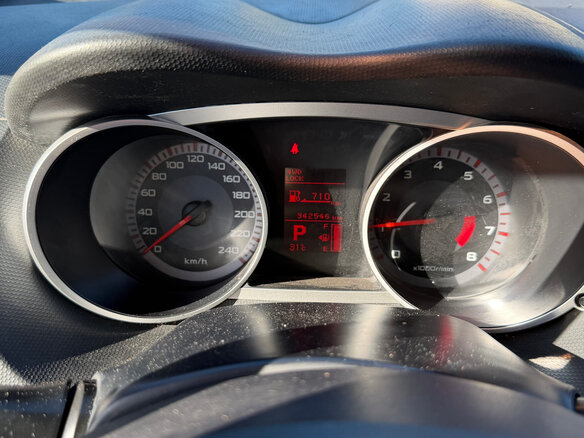 2008 Mitsubishi Outlander II, чёрный - вид 5