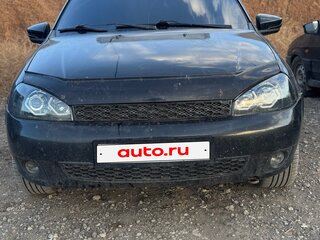 2010 Lada (ВАЗ) Kalina I, чёрный, 268000 рублей, вид 4