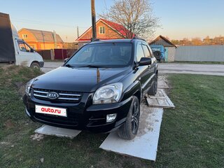 2006 Kia Sportage II, чёрный, 810000 рублей, вид 1