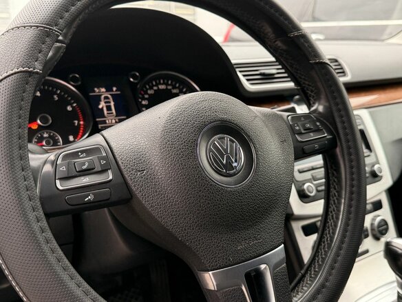 2012 Volkswagen Passat B7, чёрный - вид 14