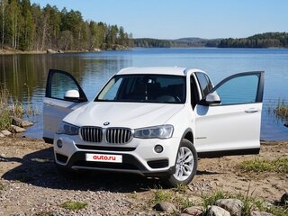 2017 BMW X3 28i xDrive II (F25) Рестайлинг, белый, 1919000 рублей, вид 2