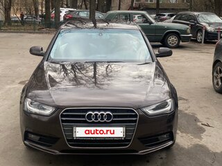 2013 Audi A4 IV (B8) Рестайлинг, коричневый, 1300000 рублей, вид 4