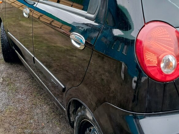 2006 Chevrolet Spark II, чёрный, 300000 рублей - вид 4